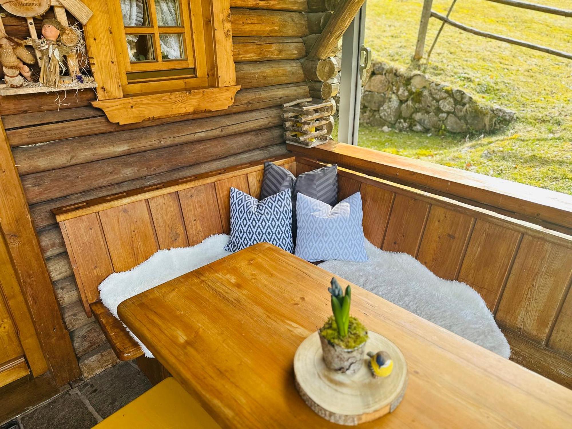 Almbruennerl Die Almhuette Auf Der Raffner Alm 鲁波尔丁 外观 照片