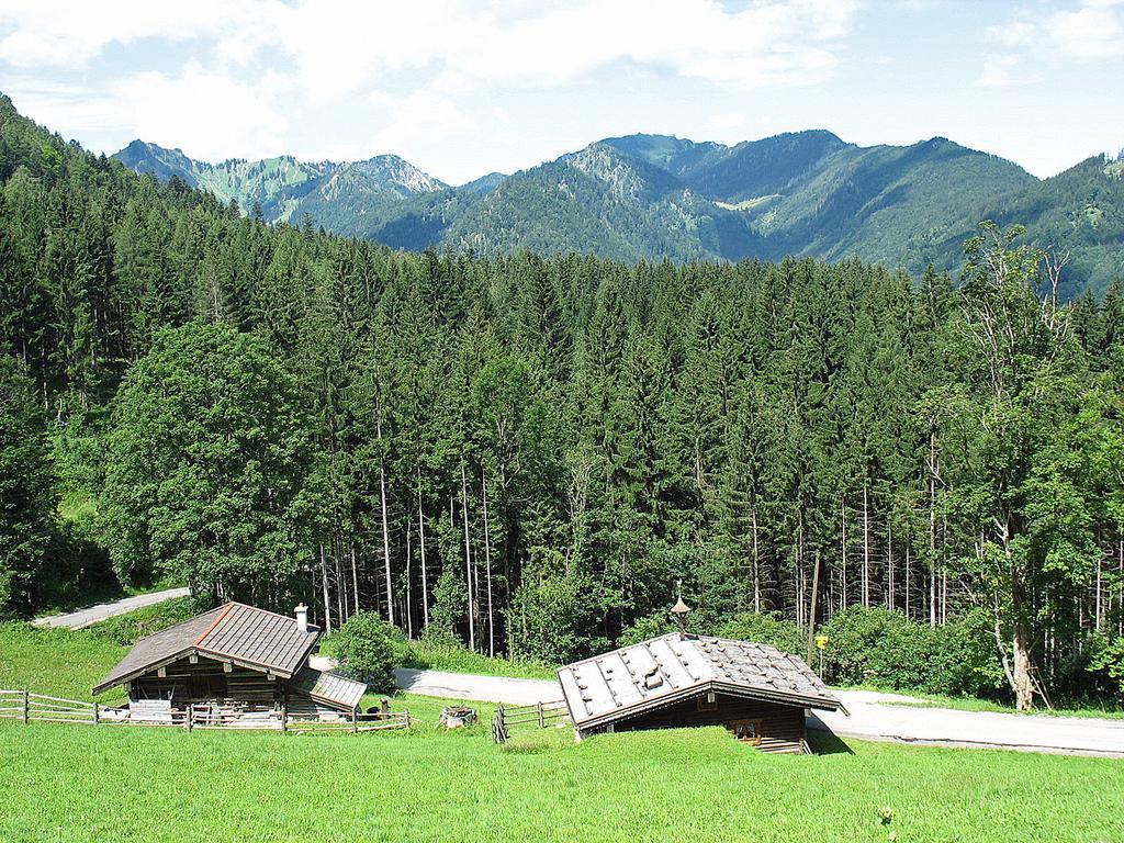 Almbruennerl Die Almhuette Auf Der Raffner Alm 鲁波尔丁 外观 照片