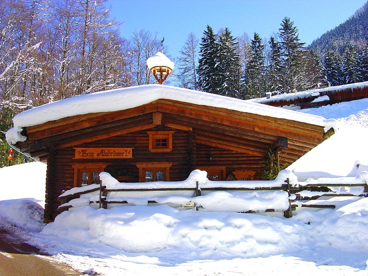 Almbruennerl Die Almhuette Auf Der Raffner Alm 鲁波尔丁 外观 照片